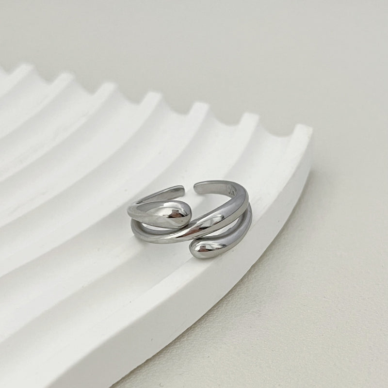 Modern Silver Ring
