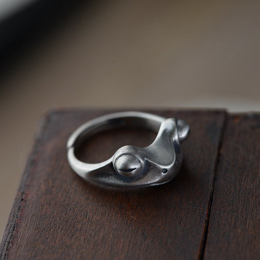 Modern Silver Ring