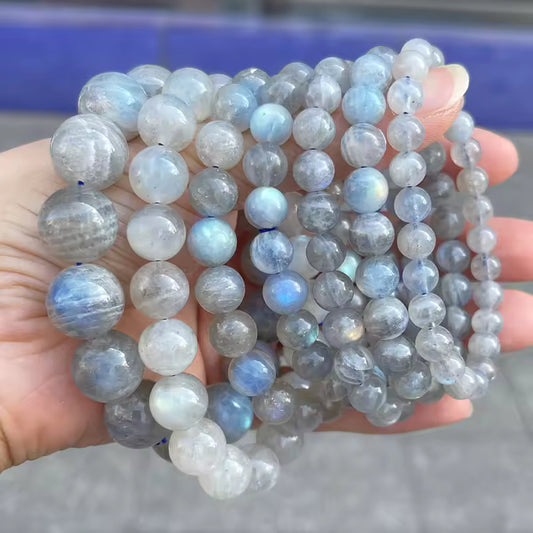 Moonstone Beaded Bracelet