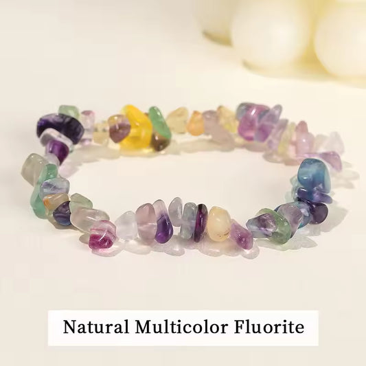 Multicolor Fluorite Bracelet
