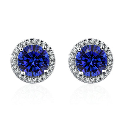 Lúcia Celestine White Gold Earrings