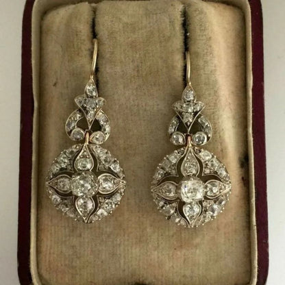 Vintage Eternal Shine Statement Earrings