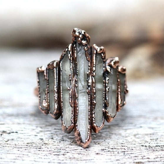 Vintage Cluster Statement Ring