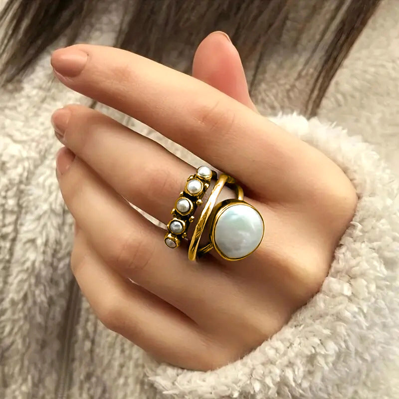 Prachtige Zilveren Ring met unieke stijl
