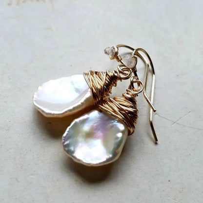 Handgemaakte vintage Oorbel