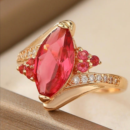 Ruby Flame Ring