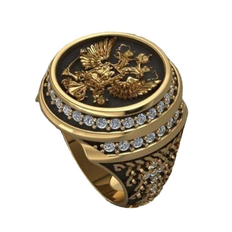 Romantische Gold Ring für besondere Momente