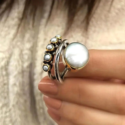 Prachtige Zilveren Ring met unieke stijl
