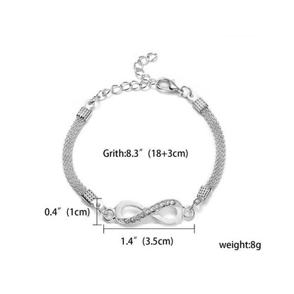 Schitterende Zilveren Armband voor dagelijks gebruik