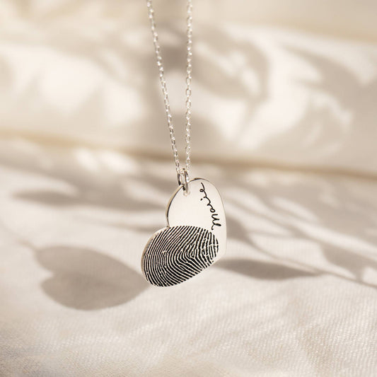 Personalized Fingerprint Necklace
