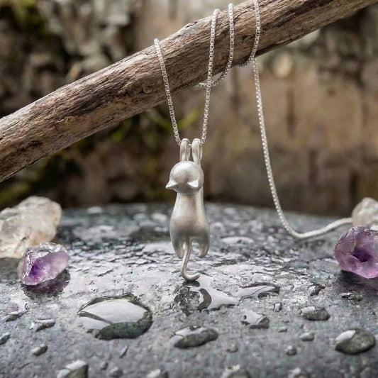 Playful Kitty Necklace