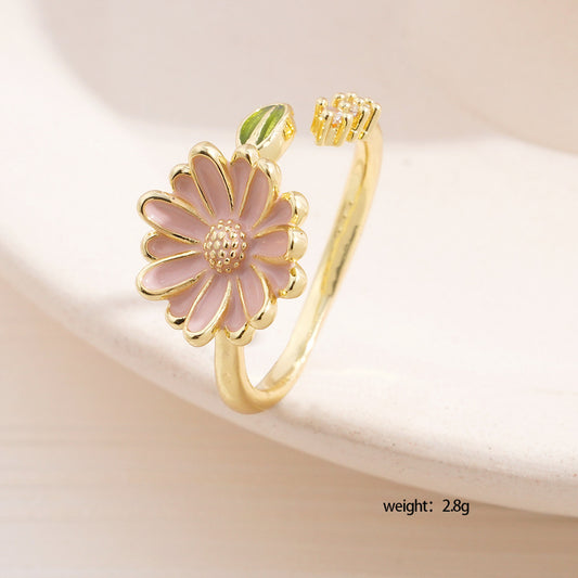 Romantic Daisy Ring