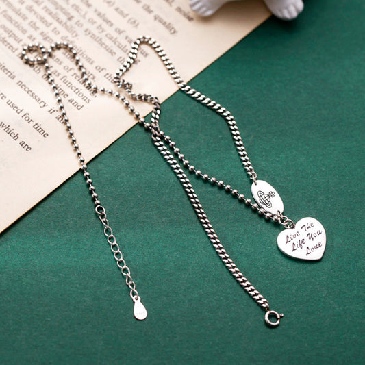 Romantic Heart Pendant Necklace