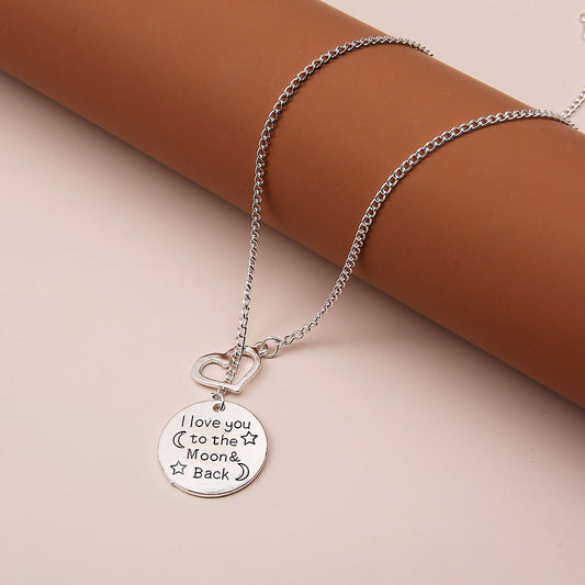 Romantic Moon & Stars Necklace