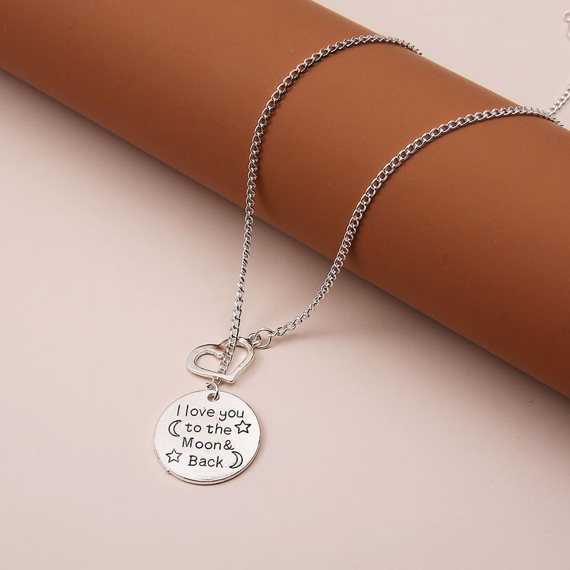 Romantic Moon & Stars Necklace