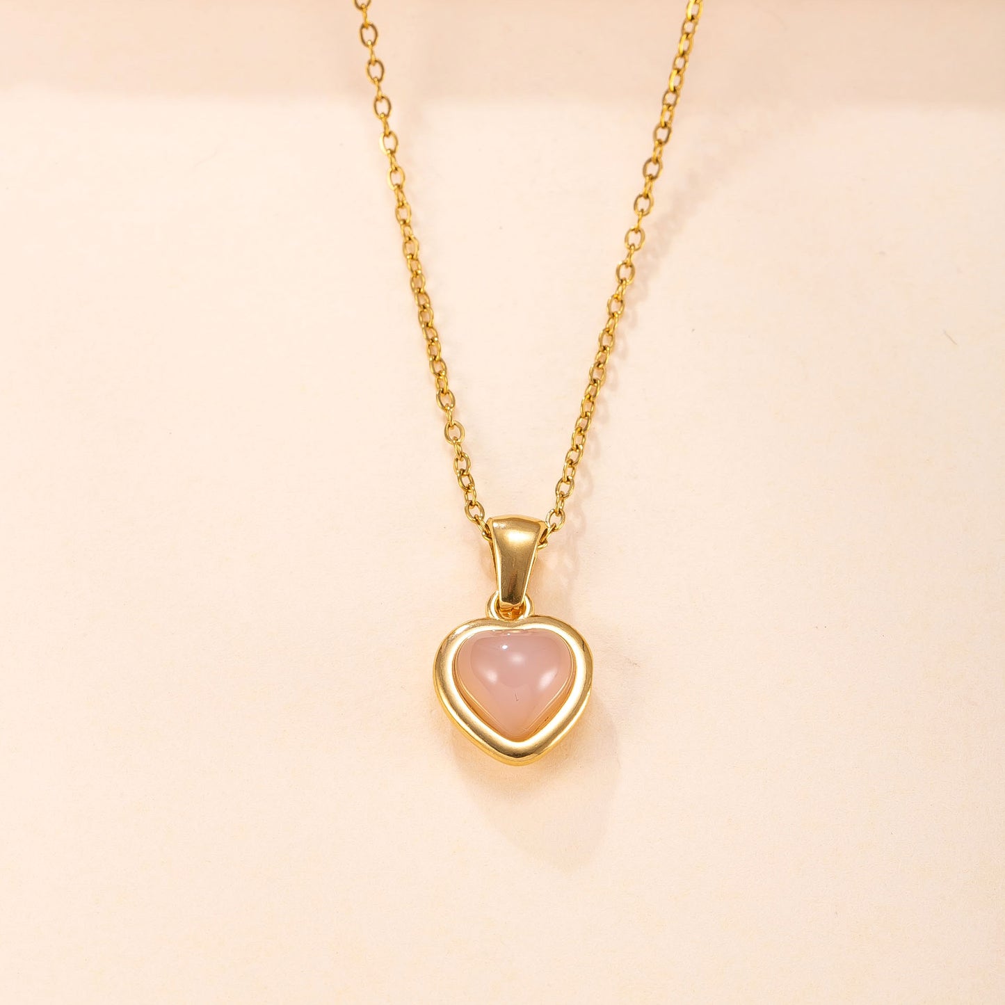 Romantic Rose Quartz Necklace