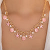 Romantic Seashell Pearl Necklace