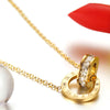 Elegant Roman Numeral Necklace