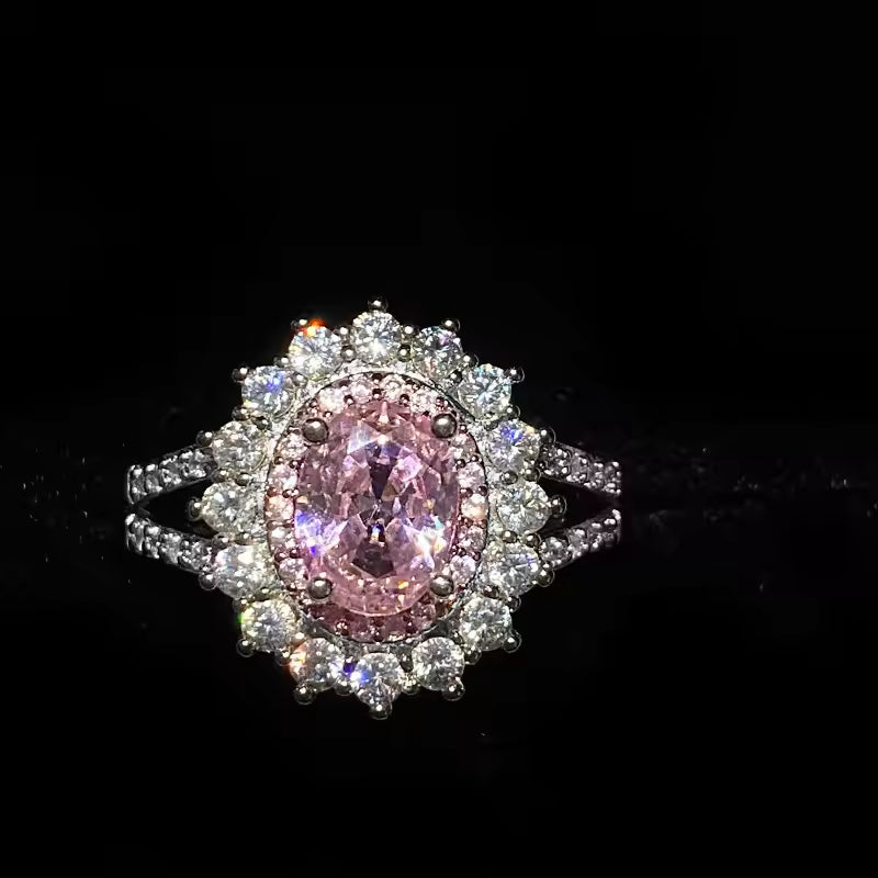 Pink Blossom Bright Ring