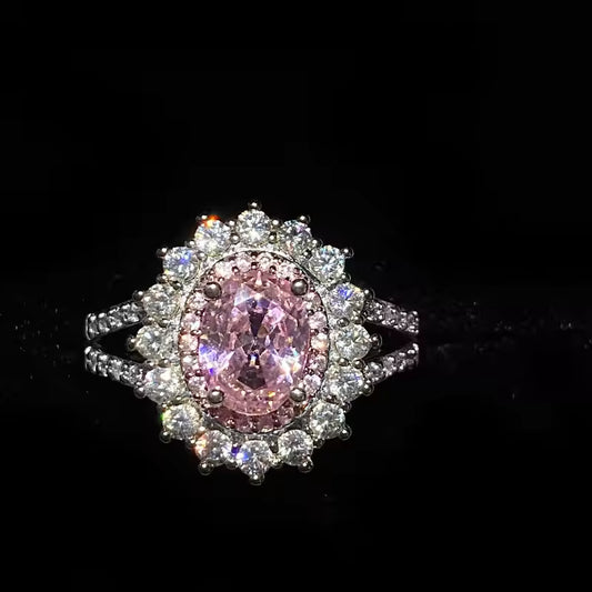 Pink Blossom Bright Ring
