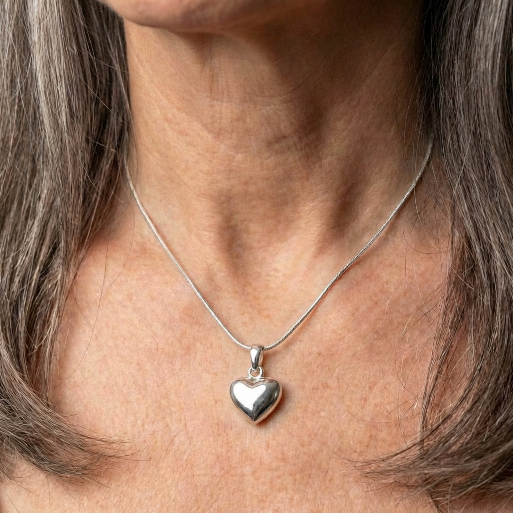 Silver Heart Necklace