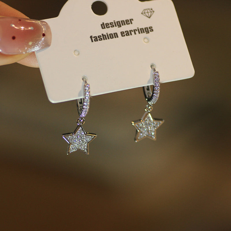 Sparkly Star Earrings