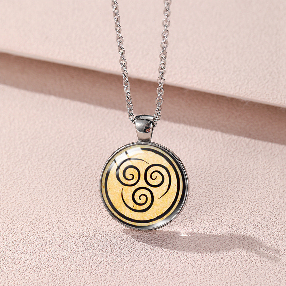 Spiral Symbol Necklace