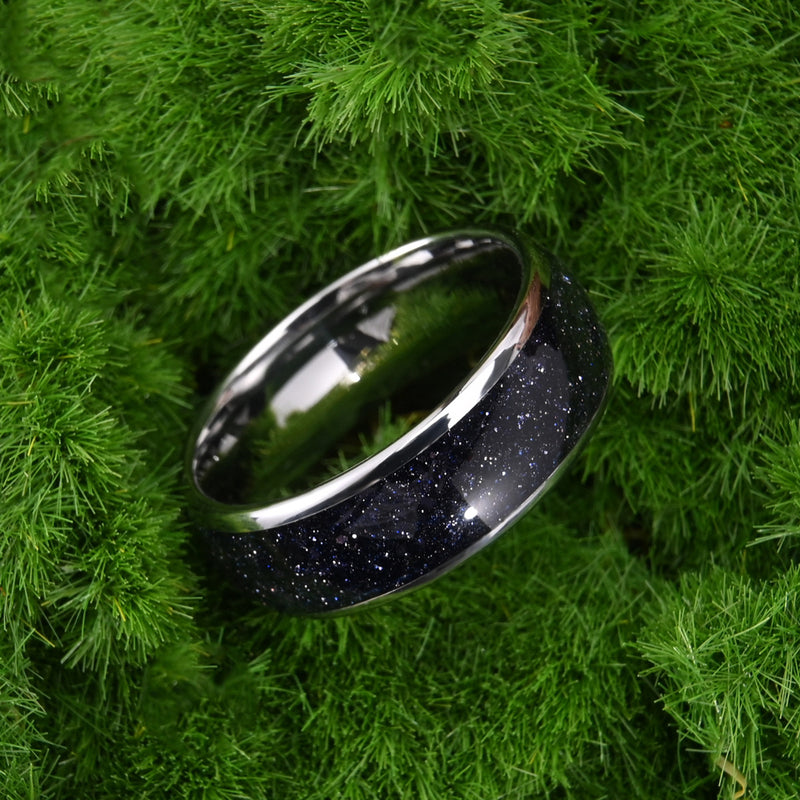Starry Black Ring