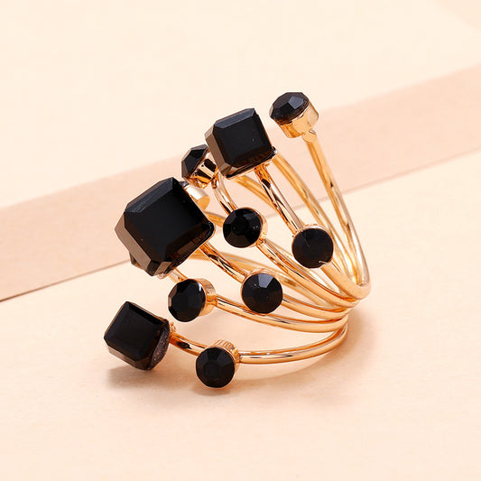Statement Black Onyx Ring