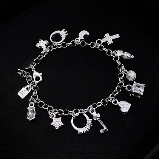 Statement Charm Bracelet