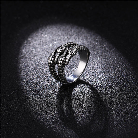 Statement Crocodile Ring