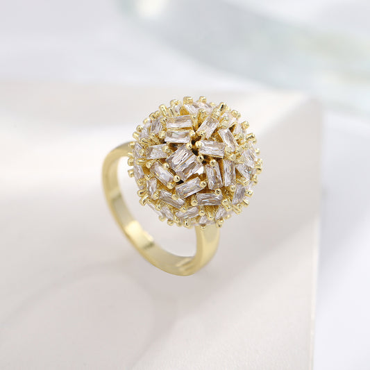 Statement Crystal Ring