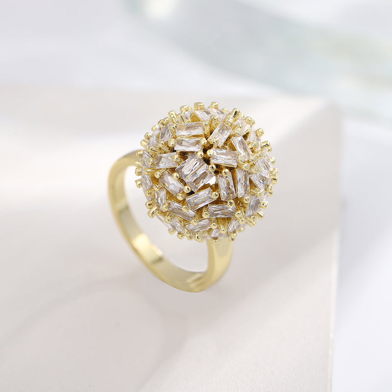 Statement Crystal Ring