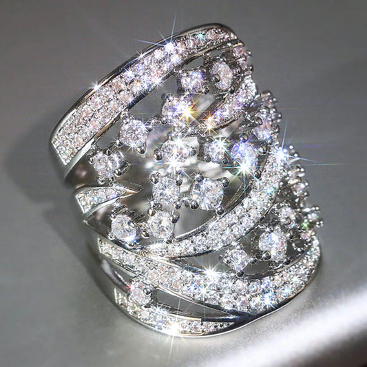 Statement Crystal Ring