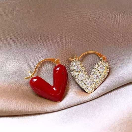 Statement Heart Earrings