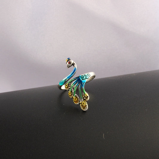 Statement Peacock Ring
