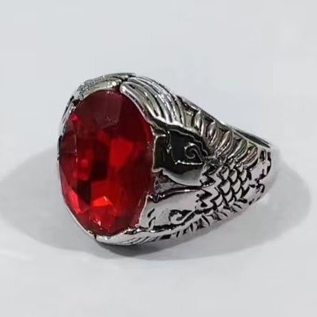 Statement Red Crystal Ring