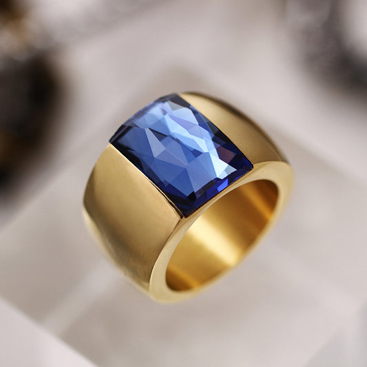 Statement Sapphire Ring