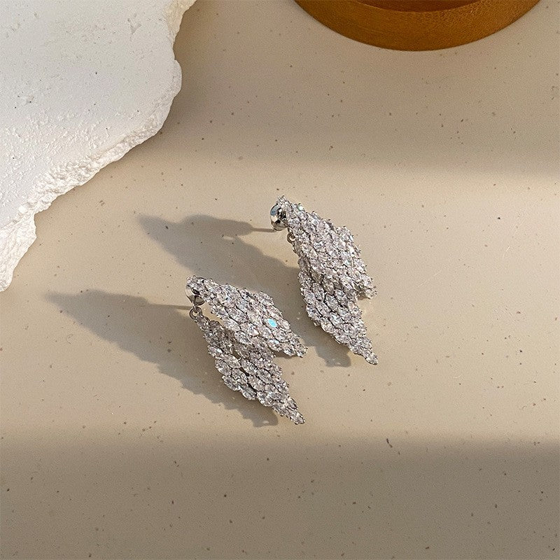 Statement Silver Earrings