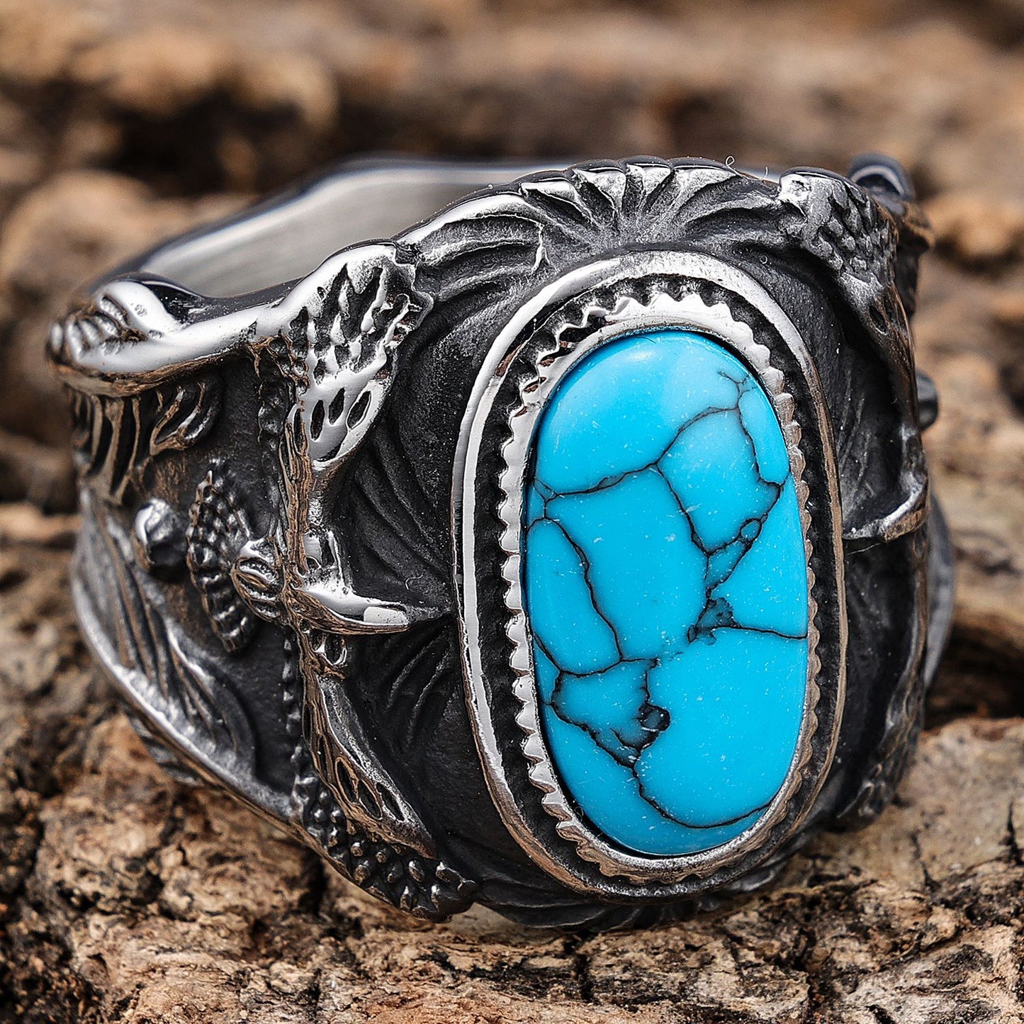 Statement Turquoise Ring