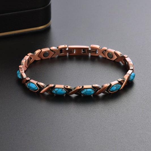 Turquoise Copper Bracelet