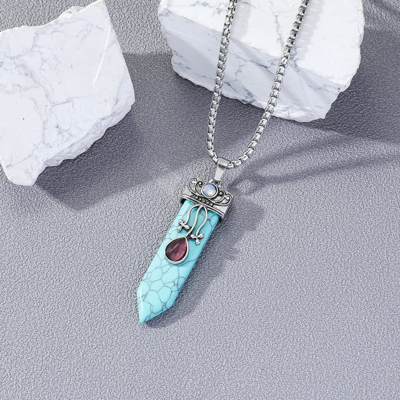 Turquoise Pendant Necklace