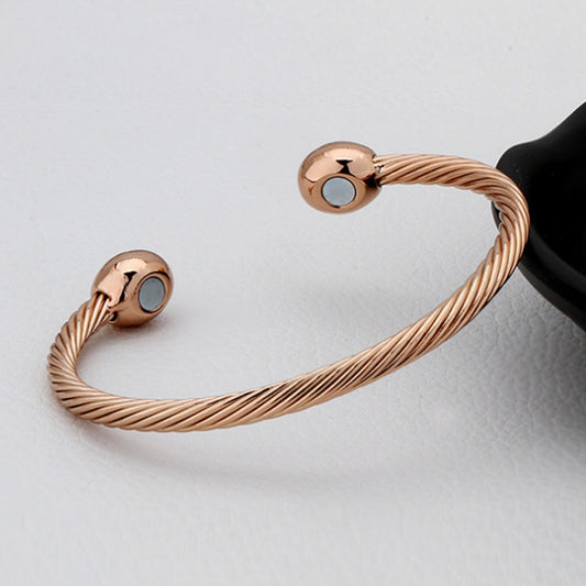 Twisted Copper Bracelet