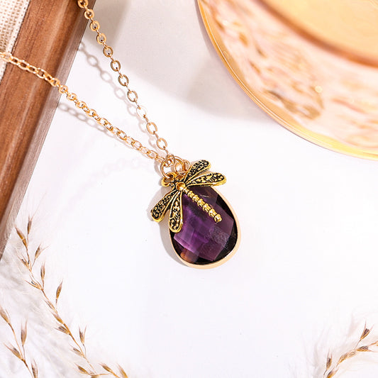 Vintage Amethyst Necklace