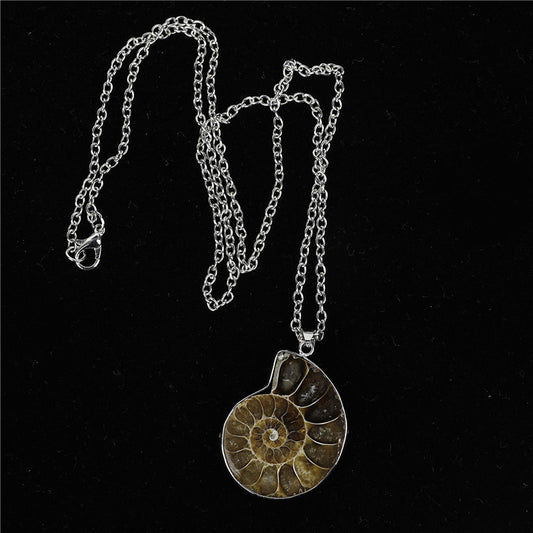 Vintage Ammonite Necklace