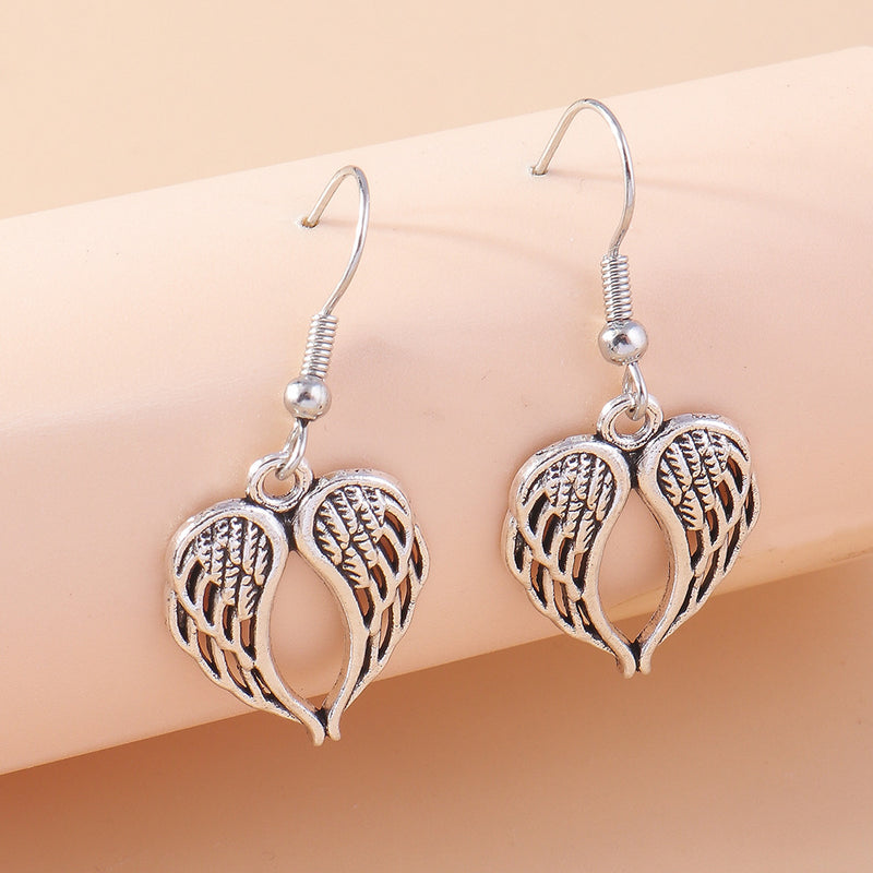 Vintage Angel Wing Earrings