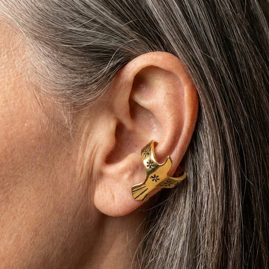 Vintage Bird Ear Cuff