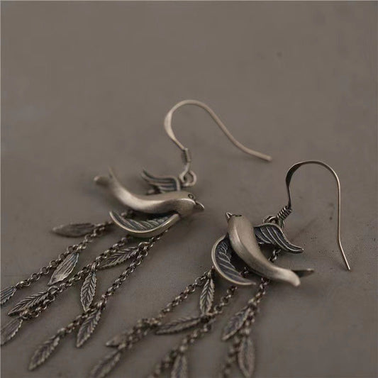 Vintage Bird Earrings