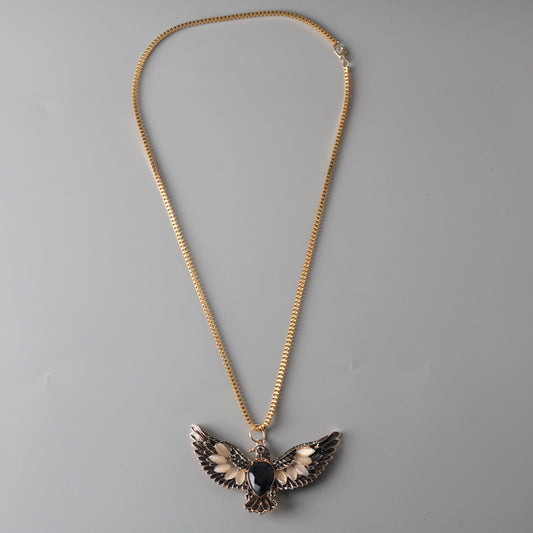 Vintage Bird Pendant Necklace