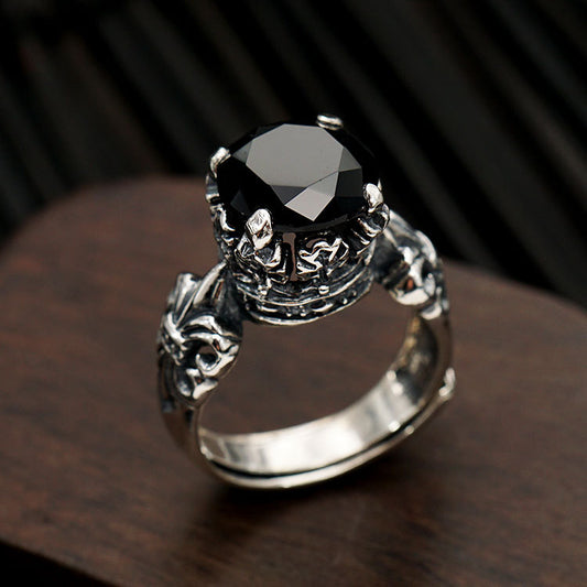 Vintage Black Onyx Ring